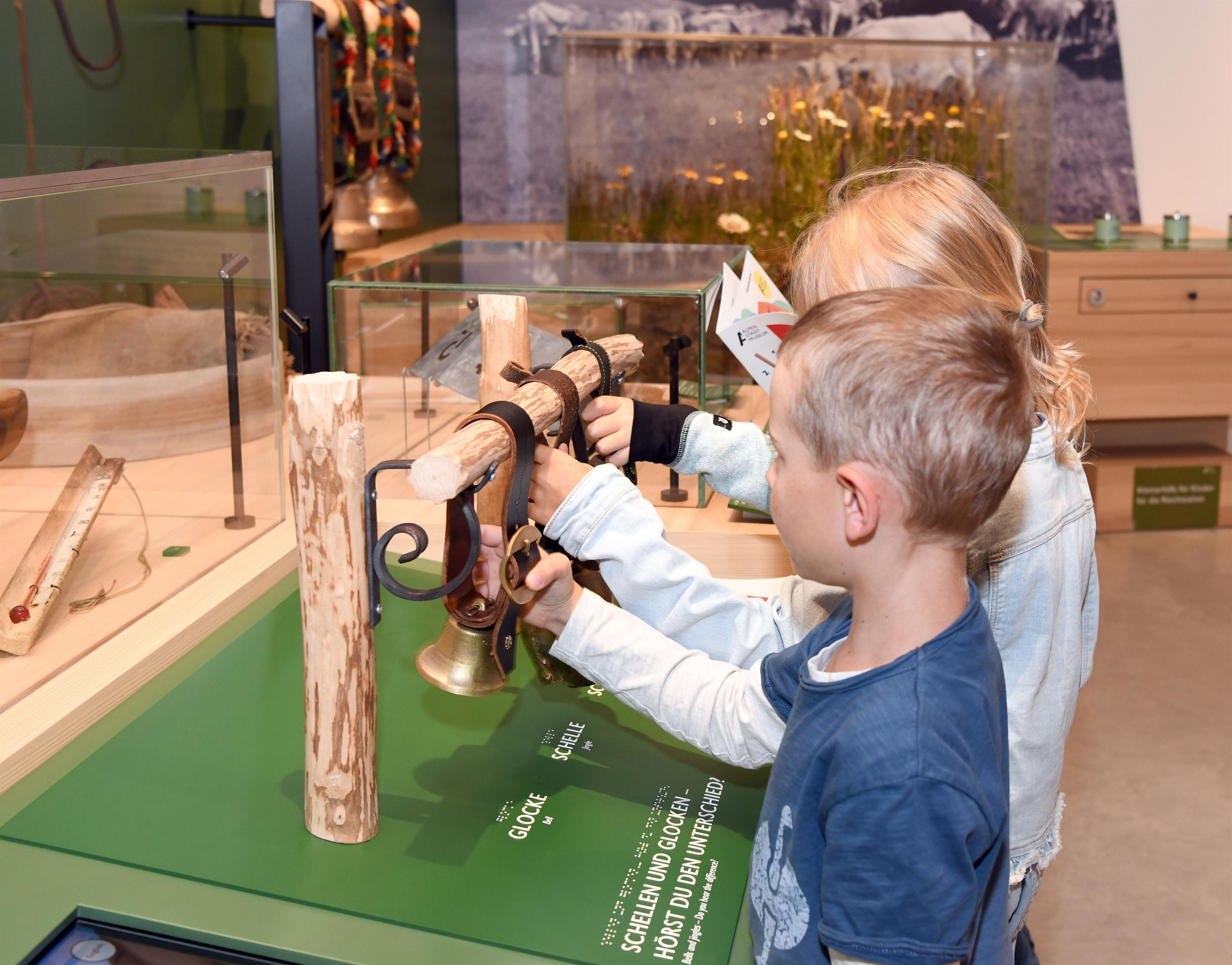 Kuhglockenstation im Museum