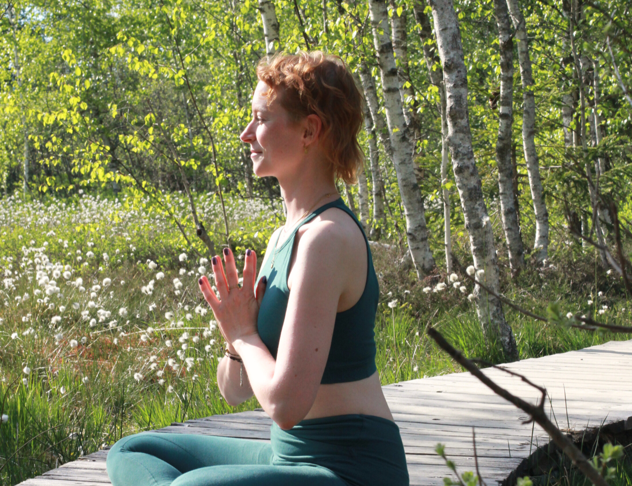 Yogalehrerin Sandra