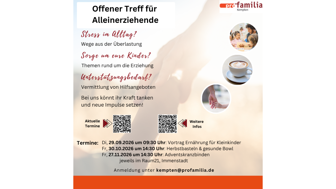 Offener Treff für Alleinerziehende