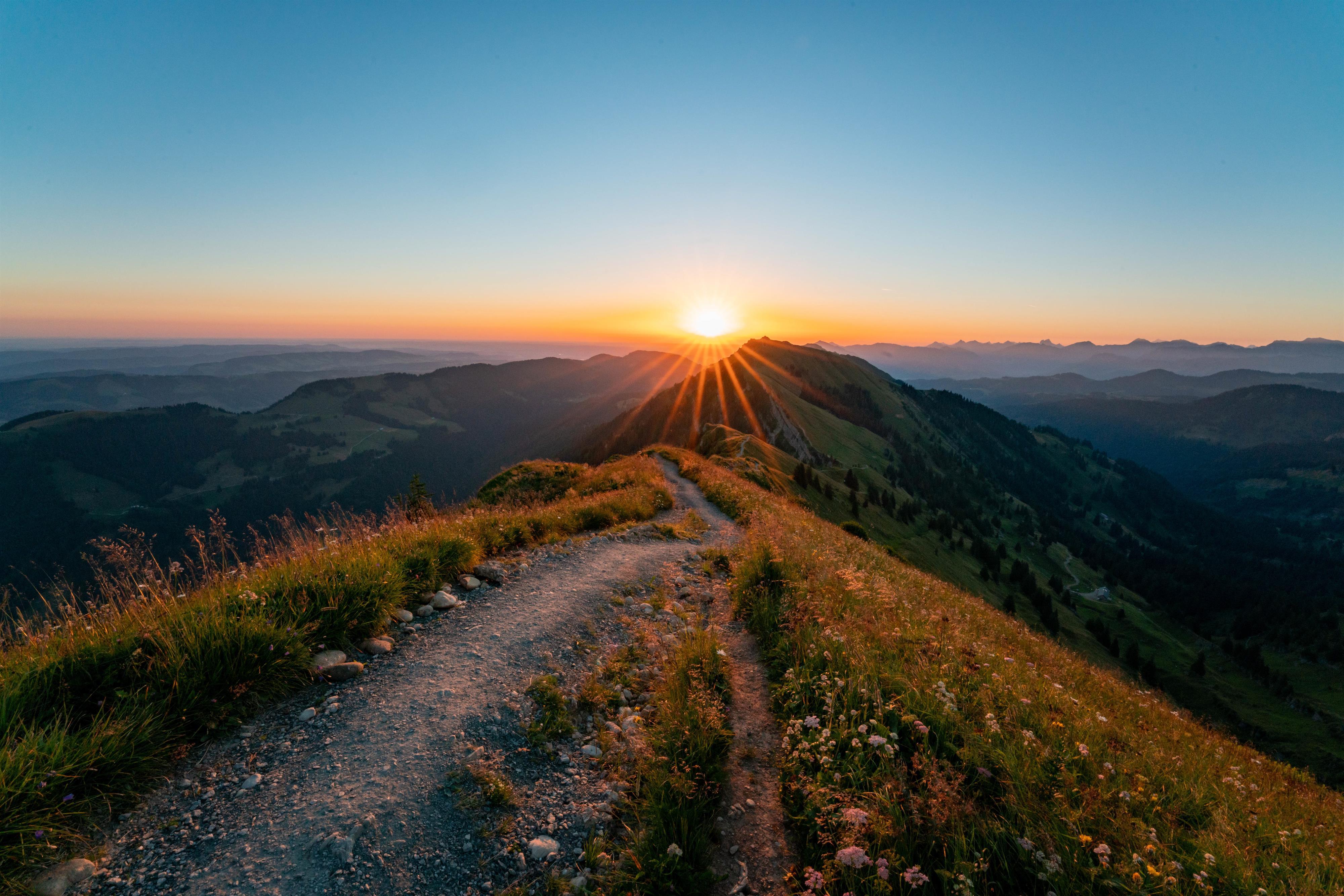 Sonnenaufgang am Hochgrat Sonnenaufgang am Hochgrat