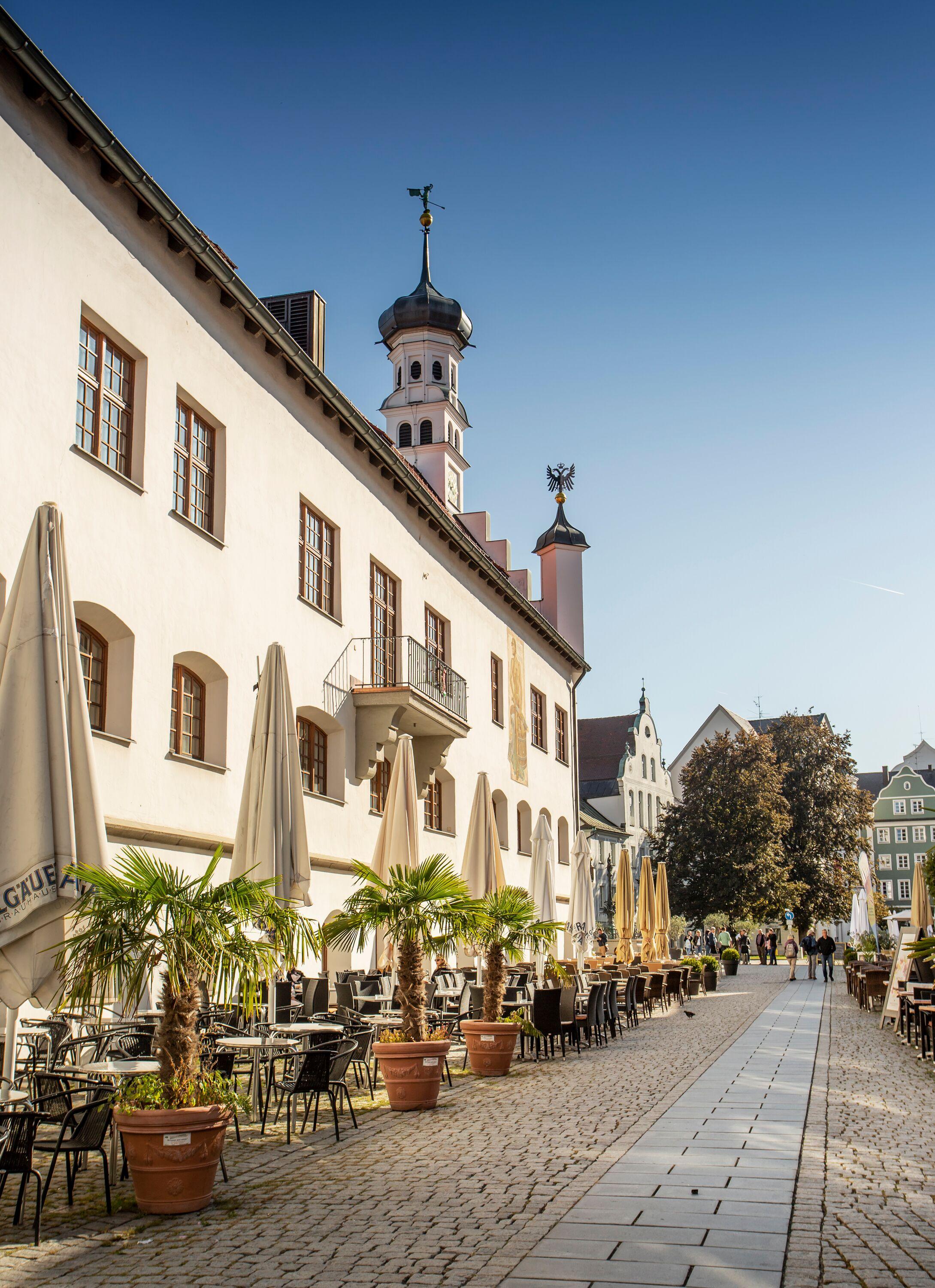 Blick auf Rathausstraße