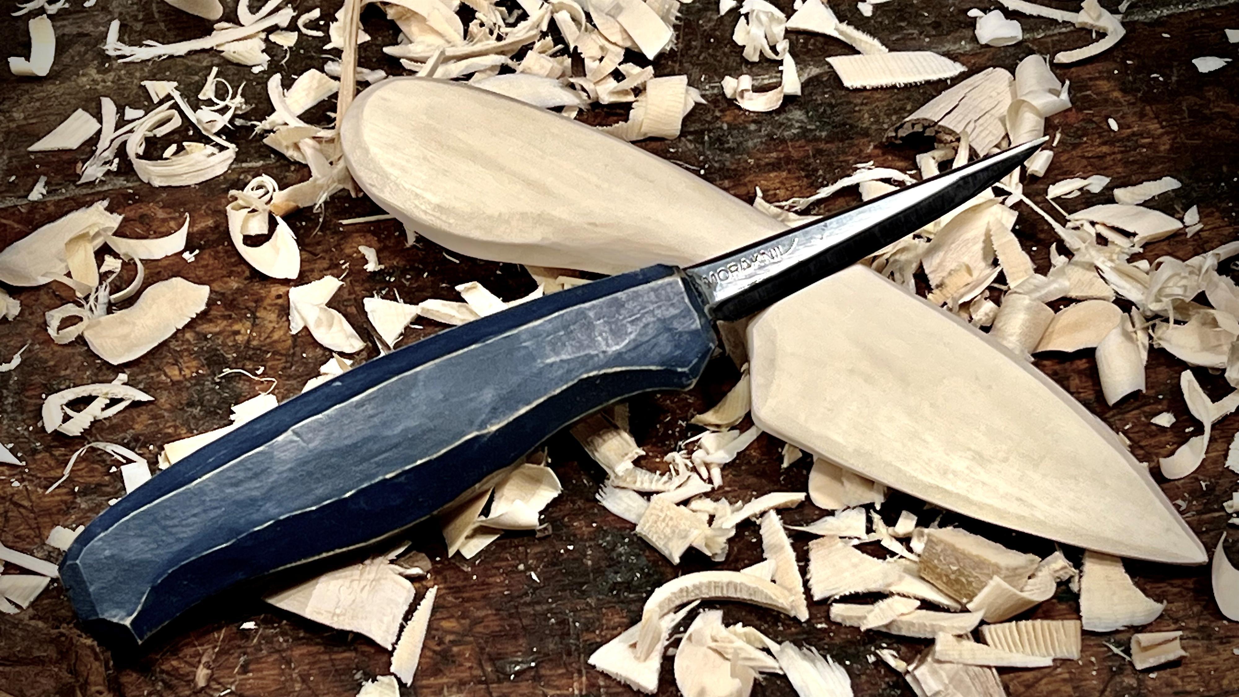 Buttermesser schnitzen