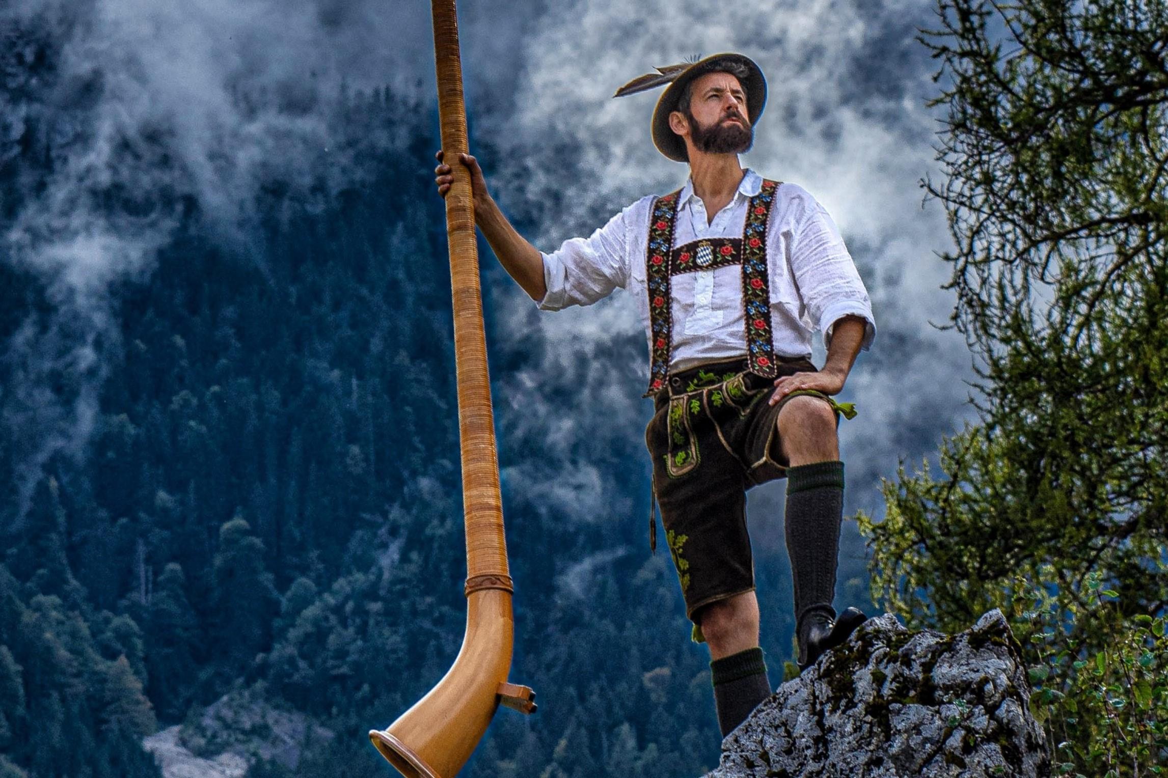 Alphorn Techno mit Loisach Maci Mittelberg Alphorn Techno mit Loisach Maci Mittelberg