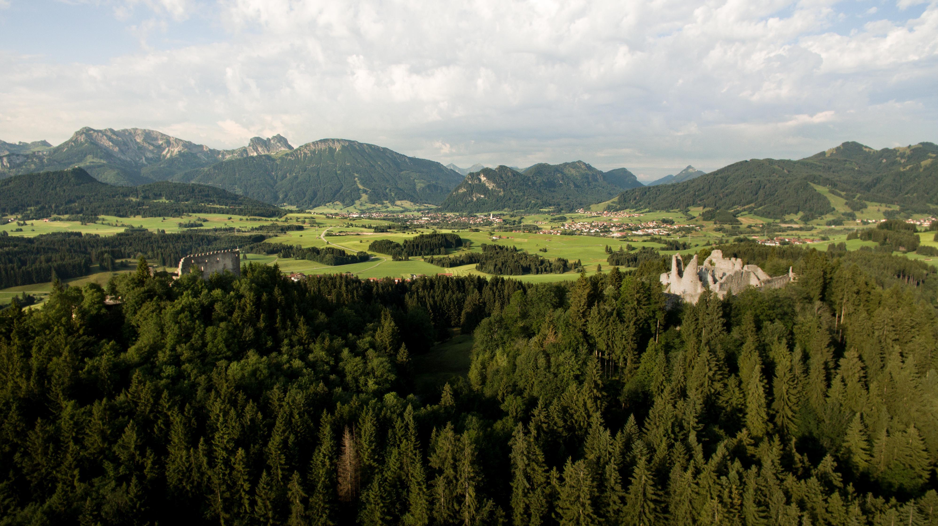 Burgruinen Eisenberg und Hohenfreyberg