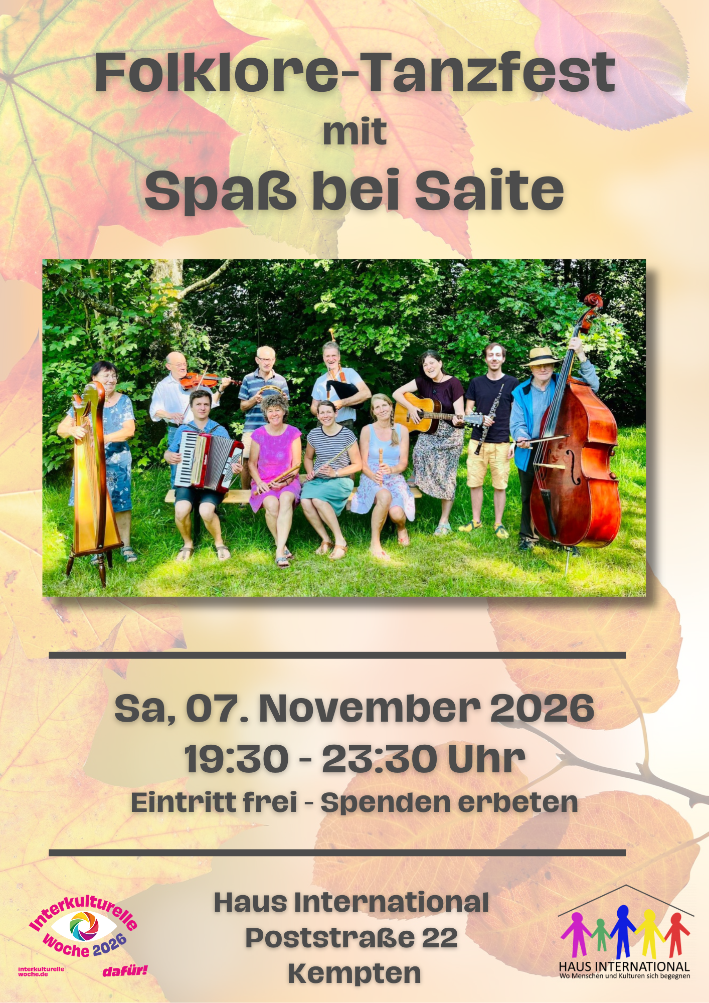 Spaß bei Saite