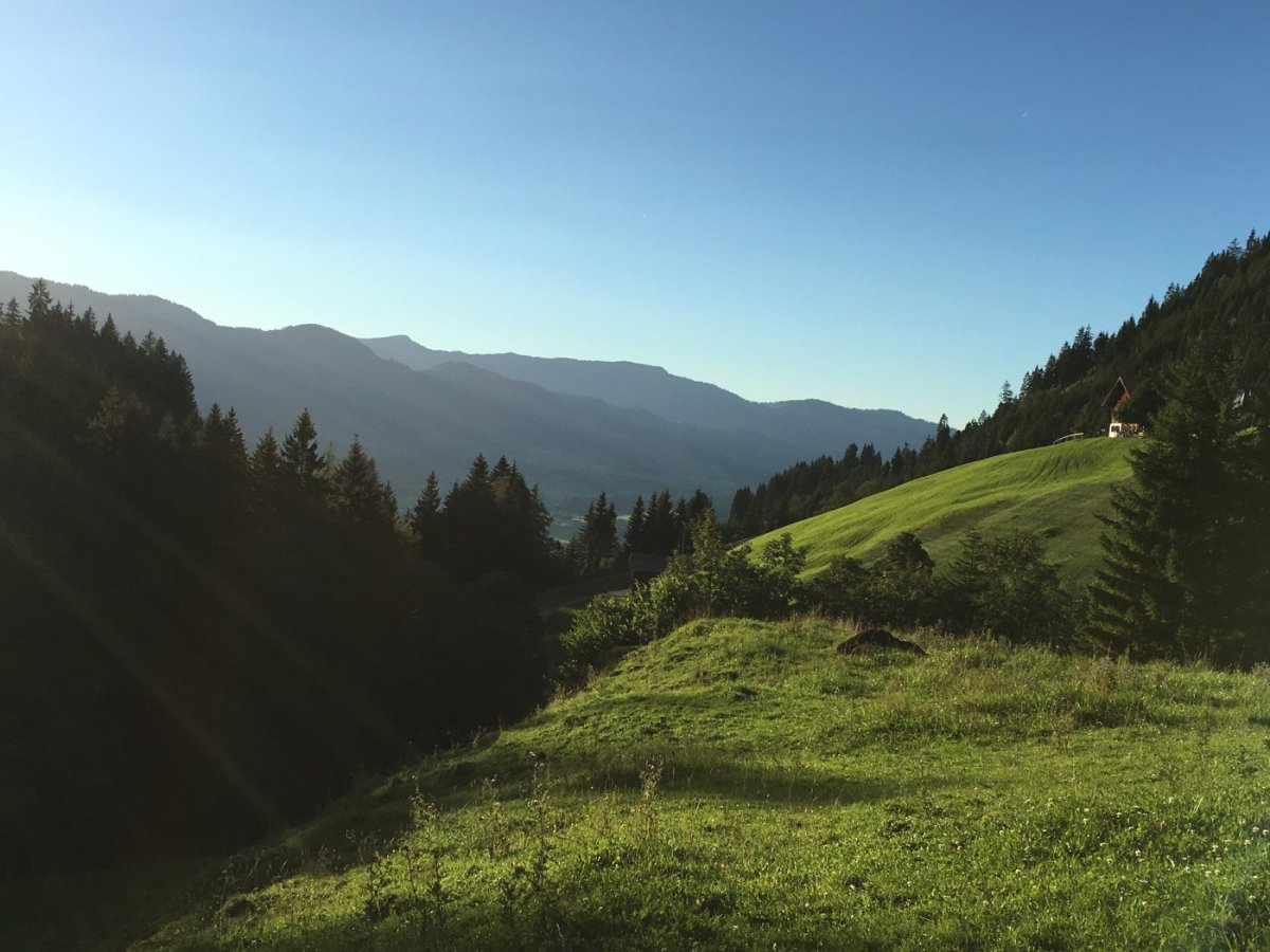 Blick zur Gaisalpe