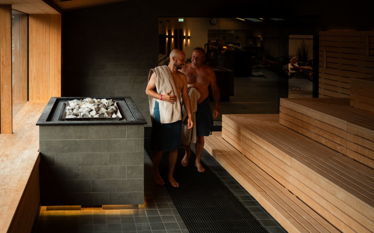 Regeneration in der Sauna