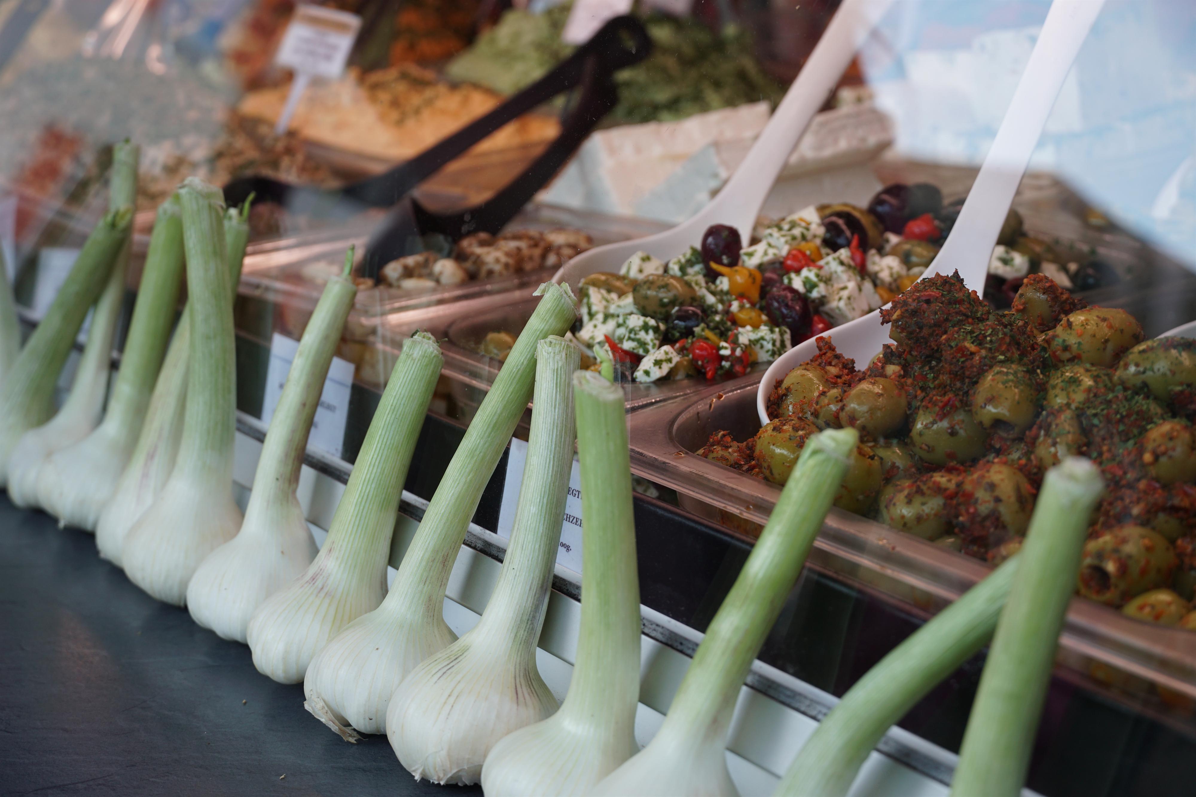 Antipasti am Wochenmarkt